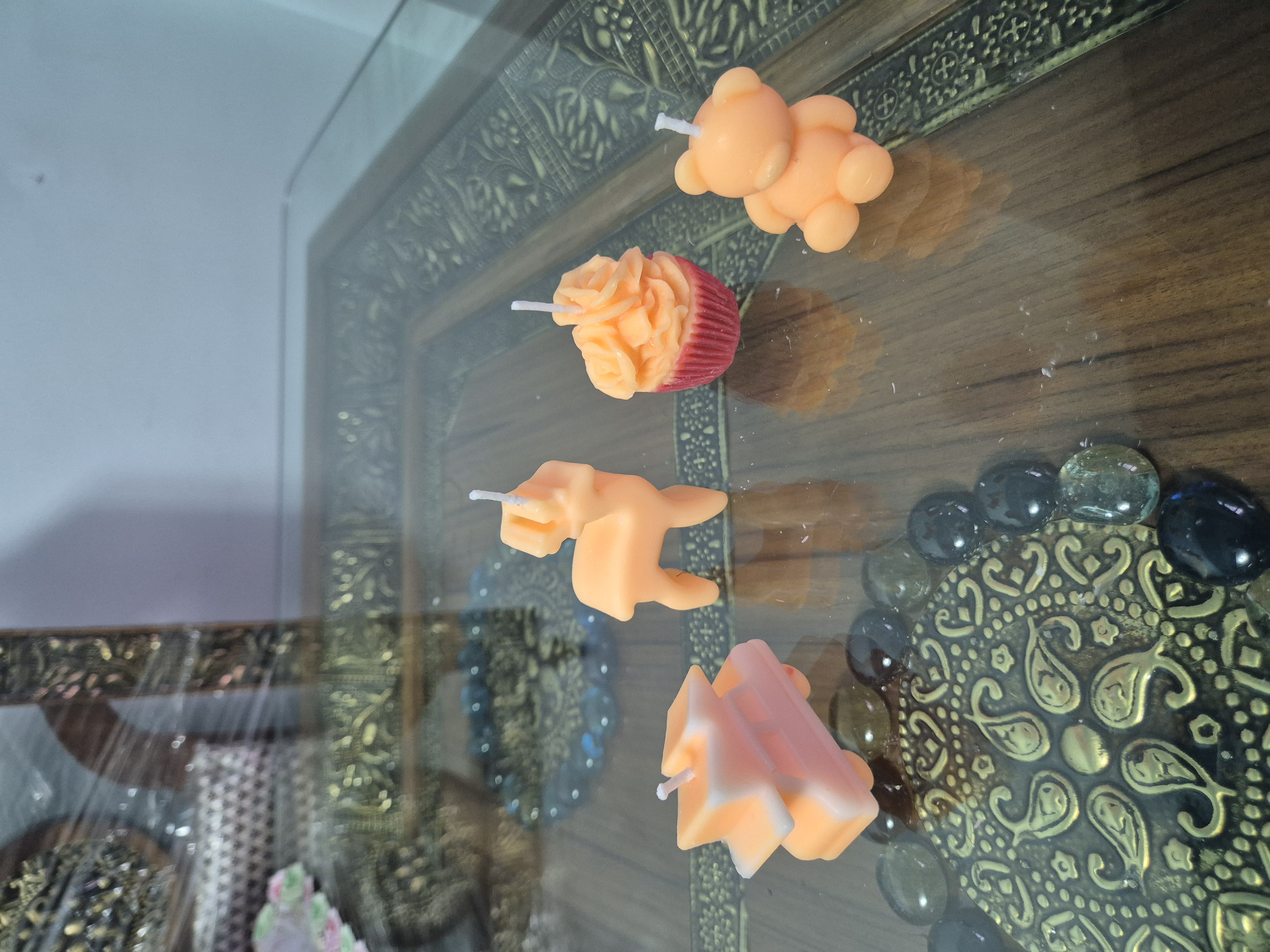 Chrismas special small candles...pack of 4